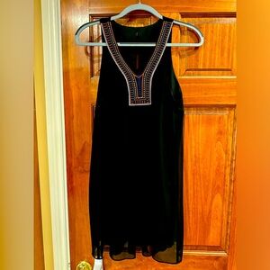 Women’s BcBg generation sleeveless black dress size medium